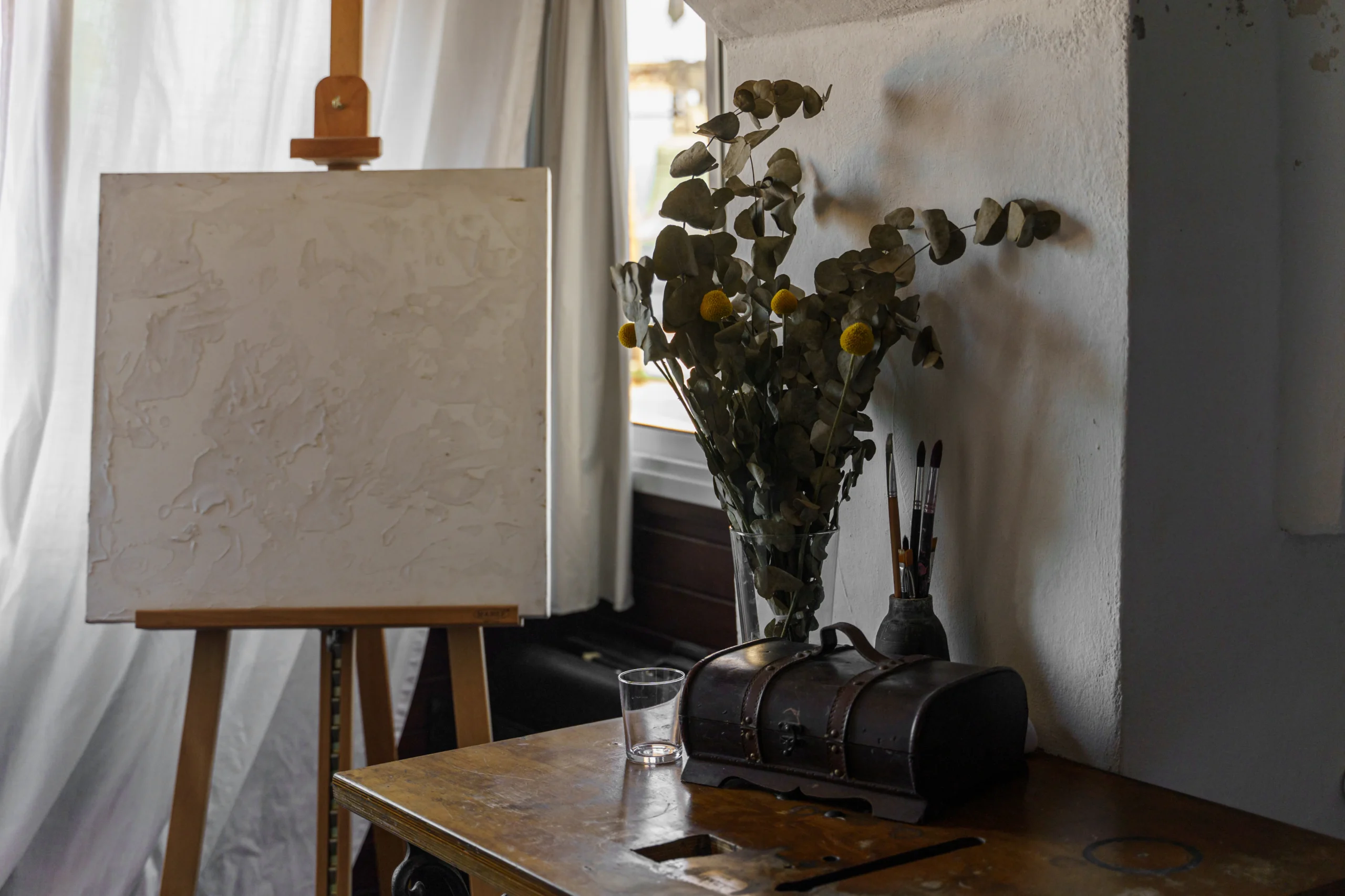 온지 한지 캔버스